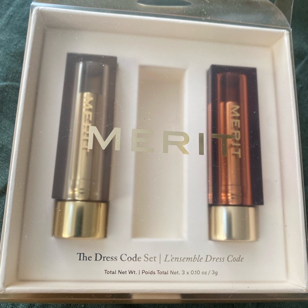 Merit Lipstick Dress Code Set Du Jour and Bespoke